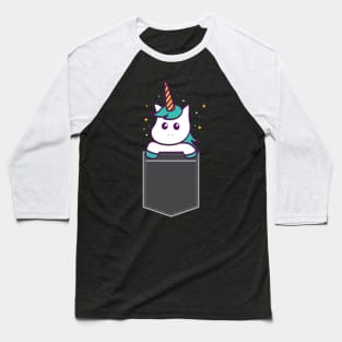 Mystical Unicorn Creature in Your Pocket Baseball T-Shirt